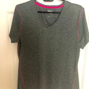 EVERLAST SPORTS GRAY AND PINK TOP